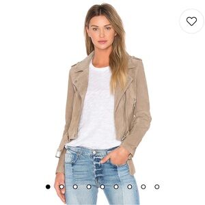 Blank NYC Suede Moto Jacket